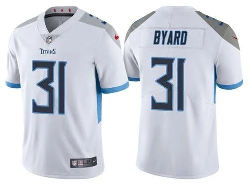 Men Tennessee Titans #31 Kevin Byard Nike White Vapor Limited NFL Jersey